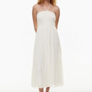 NWT Aritzia Little Moon color Light Birch Sanibel Dress